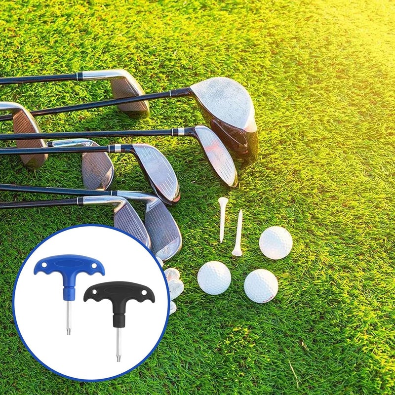 GEDEUBAN 2 PCS Club Golf Driver Tool, Plastic Handle Golf Torque Wrench T20 - Image 5